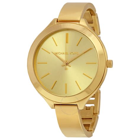 michael kors analog champagne dial women's watch mk3275|Women's Gold.